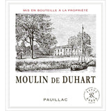 Moulin de Duhart Pauillac Bordeaux red wine 75cl - British product