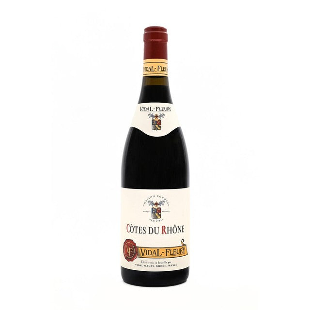 Vidal Cotes du Rhone red wine 75cl (British brand)