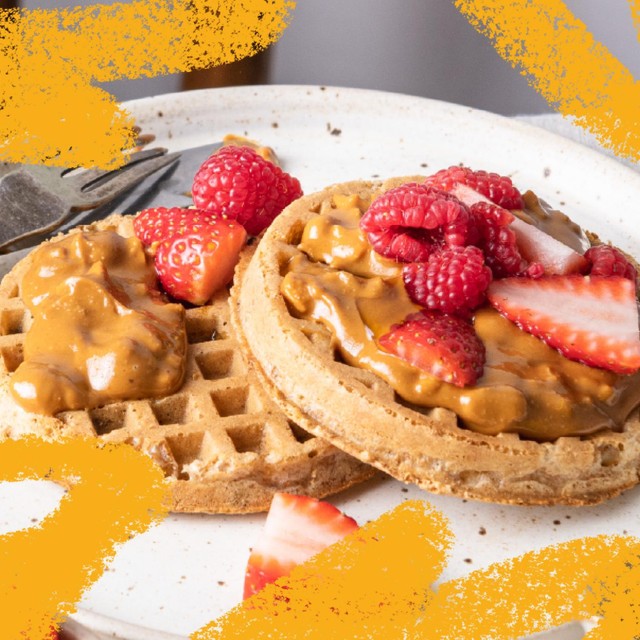 Griddle Bakery original wholegrain toaster waffles 200g, UK version