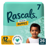M&S Rascals Premium Nappies Size 7 (17+kg)- Buy online at McGrocer