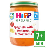 M&S HiPP Organic Spaghetti with Tomatoes & Mozzarella Baby Food Jar 7+ months 190g- Buy online at McGrocer