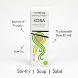 Clearspring Organic Japanese Soba Noodles 200g - British product