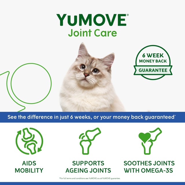 YuMOVE joint support daily bites for senior cats - British product