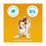 Pedigree Tasty Minis cheese and beef dog treats 140g, imported from the UK