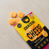Serious Pig caramelised onion snacking cheese 24g (British brand)