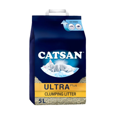 M&S Catsan Ultra Clumping Odour Control Cat Litter 5L- Buy online at McGrocer