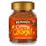 Beanies creamy caramel instant coffee 50g - British product