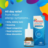 Pirinase hayfever once daily nasal spray 60 sprays, UK version
