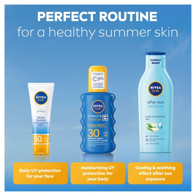 NIVEA SUN Protect & Moisture SPF 30 Sun Lotion Spray