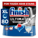 Finish Ultimate Infinity Shine dishwasher tablets 80 pack - British product