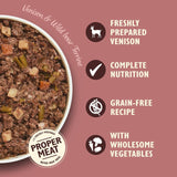 Lily's Kitchen venison and wild boar dog food terrine 400g, UK version