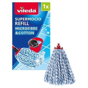 Vileda SuperMocio Micro & Cotton Refill Mop Refill