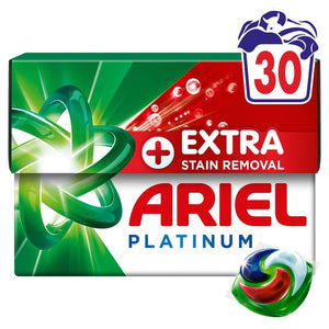 Ariel Platinum Bio Pods Laundry Detergent Capsules 30 Washes