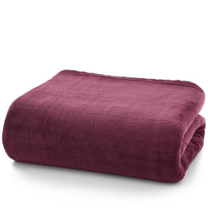 Deyongs Snuggle Touch Throw Magenta 140 x 180cm