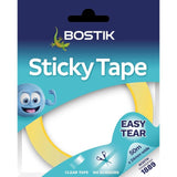 Bostik Golden Sticky Tape 24mm x 50m roll - British product
