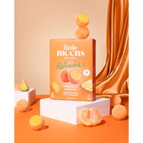 Little Moons pineapple and mandarin mochi sorbet bites 6x32g, UK version