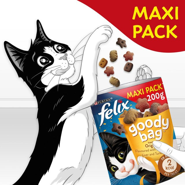 Felix cat treats chicken liver and turkey 200g - British product