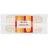 Ocado white baguettes 2 per pack, imported from the UK