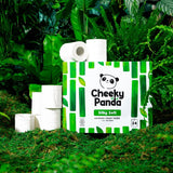 The Cheeky Panda Bamboo Toilet Tissue 24 Roll 200 Sheets - British product