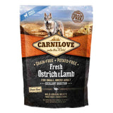 Carnilove Fresh Ostrich & Lamb dry dog food 1.5kg - British product