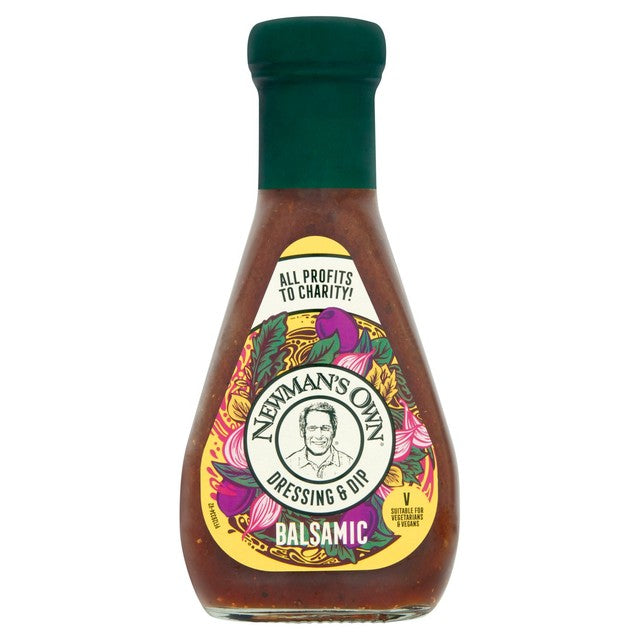 Newman's Own balsamic dressing 250ml, imported from the UK