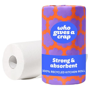Who Gives a Crap XL Kitchen Roll Recycled Paper Towels 150 Sheets
