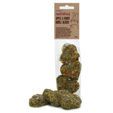 Rosewood Apple & Pansy Nibble Hearts small animal treats, imported from the UK