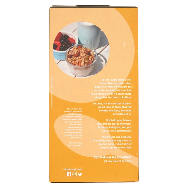 Eat Natural low sugar granola with oats, almonds, seeds 450g - British product