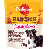 Pedigree Ranchos dog treats 70g, imported from the UK