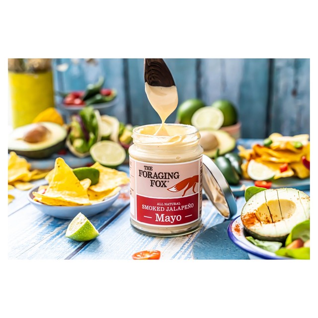 The Foraging Fox Smoked Jalapeno Mayonnaise 240g (British brand)