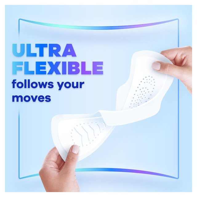 Always Infinity FlexProtect Long sanitary pads 20 count, UK version