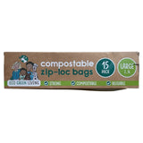 M&S Eco Green Living Certified Compostable Large 2.5L Resealable Ziplock Food Storage Bags- Buy online at McGrocer