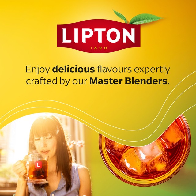 Lipton Smooth Mint peppermint tea bags - British product