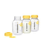 M&S Medela Breastmilk Storage Bottles with Lid Baby Bottles Pack of 3- Buy online at McGrocer