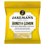 Jakemans honey and lemon menthol lozenges 73g, UK version