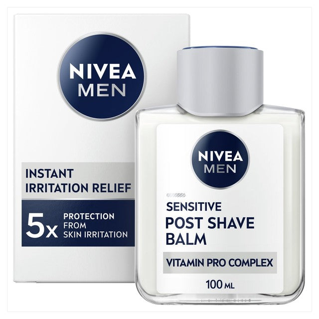 Nivea Sensitive Post Shave Balm 100ml, imported from the UK