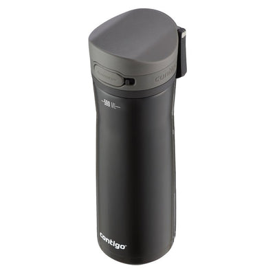 M&S Contigo Jackson Chill Licorice Black Stainless Steel Reusable Water Bottle- Buy online at McGrocer