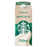 Starbucks Caffe Latte Iced Coffee 750ml (British brand)