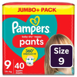 Pampers Baby Dry Windelhosen Größe 9 Jumbo