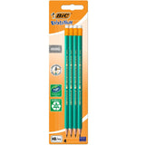 M&S BIC Evolution Wood Free Graphite Pencils HB Standard Pencils Pack of 4- Buy online at McGrocer