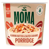 Moma almond butter & salted caramel porridge pot 55g, imported from the UK