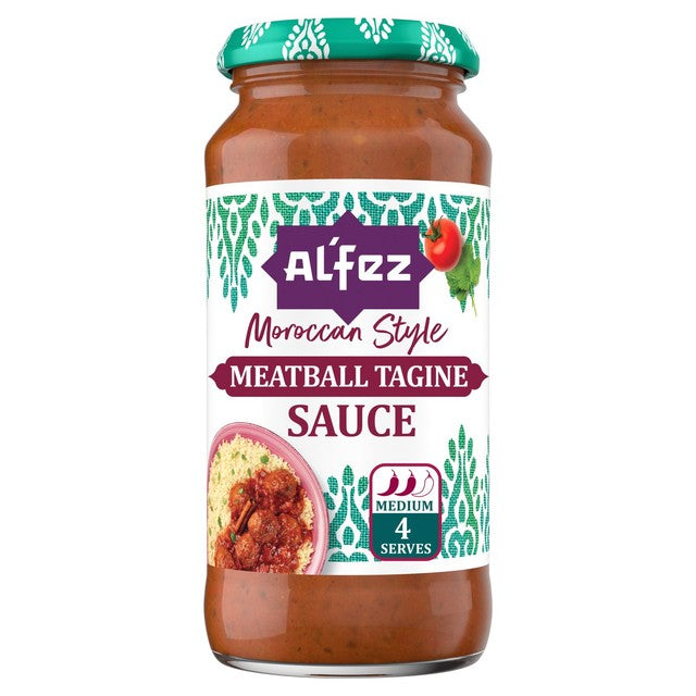 Al'Fez Moroccan Style Meatball Tagine Sauce 450g - British product