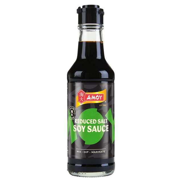 Amoy Reduced Salt Soy Sauce 150ml - British product