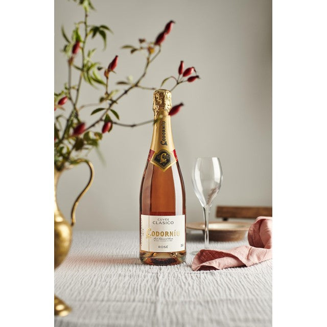 Codorniu Rose Cava 75cl - British product