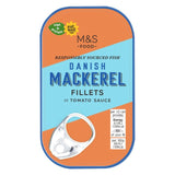 M&S Danish mackerel fillets in tomato sauce - British product