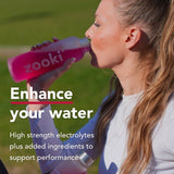 Zooki Electrolytes+ Exercise cherry flavour powder, UK version