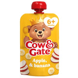 M&S Cow & Gate Fruit Pouch Apple & Banana Baby Food Snack 100g- Buy online at McGrocer