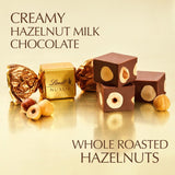 M&S Lindt NUXOR Milk Gianduja Chocolate with Hazelnuts Luxury Chocolate Box 150g- Buy online at McGrocer