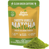 M&S Green Origins Smooth Vanilla Matcha Green Tea Drink Powder 75g- Buy online at McGrocer