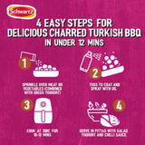 Schwartz Turkish BBQ seasoning 115g (British brand)